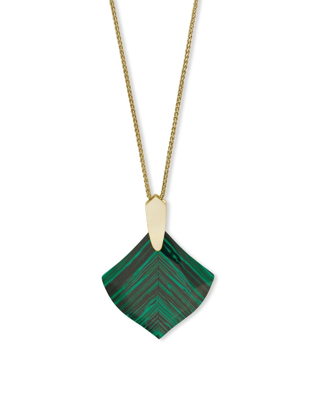 Kendra Scott Green Aislinn Necklace